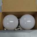 G25 LED Vanity Globe Light Bulb, 60W Equivalent Incandescent Bulbs for Vanity Bathroom Mirror Light Bulb, 3000K Soft White E26 Base Makeup Mirror Lights, Not-Dimmable Christmas Decor Lighting, 4 Pack