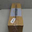 Shower Curtain Rod, 32-83 inch Heavy Duty Spring Tension Shower Rod, Non Slip, Never Rust, No Drill 1" Diameter Adjustable Shower Rods for Bathroom, Window (Black)