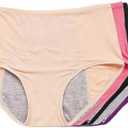 Everdries Leakproof Underwear - Leakproof Panties for Women Over 60s With Incontinence, Pack 5, M