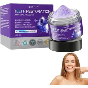 BBOJI Teeth Restoration Mineral Powder,BBOJI Tooth Restoration Mineral Powder,Protect Teeth and Gums and Solve Oral Problems (1)