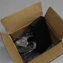 Sunshane 4 Pieces Christmas Stocking Holders Mantel Stocking Hanger Hooks Fireplace Mantle Metal Hang Bases for Xmas Party Decorations (Black)