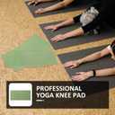 Yoga Knee Pads 1 Pair Non-Slip Thick Cushion for Elbow and Knee Support 13.4X6.7 Inch Household Yoga Mat Accessory for Balance and Floor Exercises