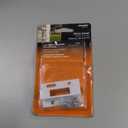 Prime-Line E 2124 Extruded Aluminum Sliding Door Keeper for Hook Style Latch, White (Single Pack)