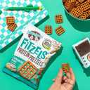 Lenny & Larry's FITZELS Protein Pretzels (Cinnamon Buns) 8 Individual Bags 3 oz Each  High Protein Snacks with 20g of Plant Based Protein  Healthy Vegan Pretzels  Delicious Salty Taste (EXP 06/17/26)