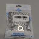 100PCS 94109-20000 Oil Rear Differential Drain/Fill Plug Washer Gasket Compatible With Accord Civic CRV Element Replace 9410920000 90413551000 90413-551-000