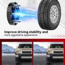 Richeer 1 inch 6x5.5 Hub Centric Wheel Spacers with for Tacoma 4Runner Tundra Fortuner Ventury GX470 GX460, 4PCS Forged 6x139.7mm Wheel Spacers with 12x1.5 Studs & 106mm Center Bore