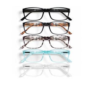 Gaoye Professional Reading Glasses for All Day - Computer Readers with Blue Light Protection - Value Pack 2.0