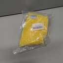 Big Pack 4mm 25000PCS Resin Rhinestone Flatback Round AB Jelly Color Rhinestones for Nail Art, Bottles, Makeup Clothes Shoes Cup DIY Crafts Supplies (49 Yellow AB)