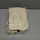 3 x Personalized Anniversary Wife Birthday Gifts from Husband,Mothers Day Gifts for Women,Waist Packs Initial White R,Cream Bag