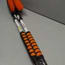 30"-37" Car Snow Brush and Ice Scraper Extendable Snow Brushes and Ice Scrapers for Car Windshield with Ergonomic Foam Grip Winter Small Detachable Snow Removal Tool for Cars Trucks SUVs (Orange), Pack Of 2