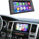 4+64G Android 14 Car Radio for Toyota 4Runner 2003-2009/Tundra 2003-2006/Sequoia 2003-2007, 7 Inch Stereo with Wireless Carpaly&Android Auto, Support Bluetooth/WiFi/GPS/FM/SWC/Backup Camera