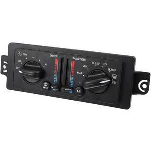 X AUTOHAUX Heater Climate Control Module for Buick Century Regal 2000 2001 2002 2003 2004 2005 HVAC Control Module A/C Control Panel 10308120 10447470 599-199