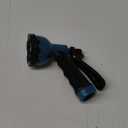 Garden Hose Nozzle Sprayer 10 Watering Patterns Spray Nozzles Heavy Duty Hose Head Lightweight Hose Attachment Blue