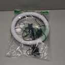 10" Ring Light Replacement Parts - Dimmable with 2 Universal Ball Heads, USB Port, 10W/5V/2A