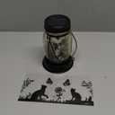 Border Collie Gifts for Women/ Men Border Collie Solar Lanterns Dog Mom Birthday, Dog Lovers Lantern, Pet loss Pet Memorial Lights, Solar Garden Decoration Outside for Yard, Patio, Backyard, Porch
