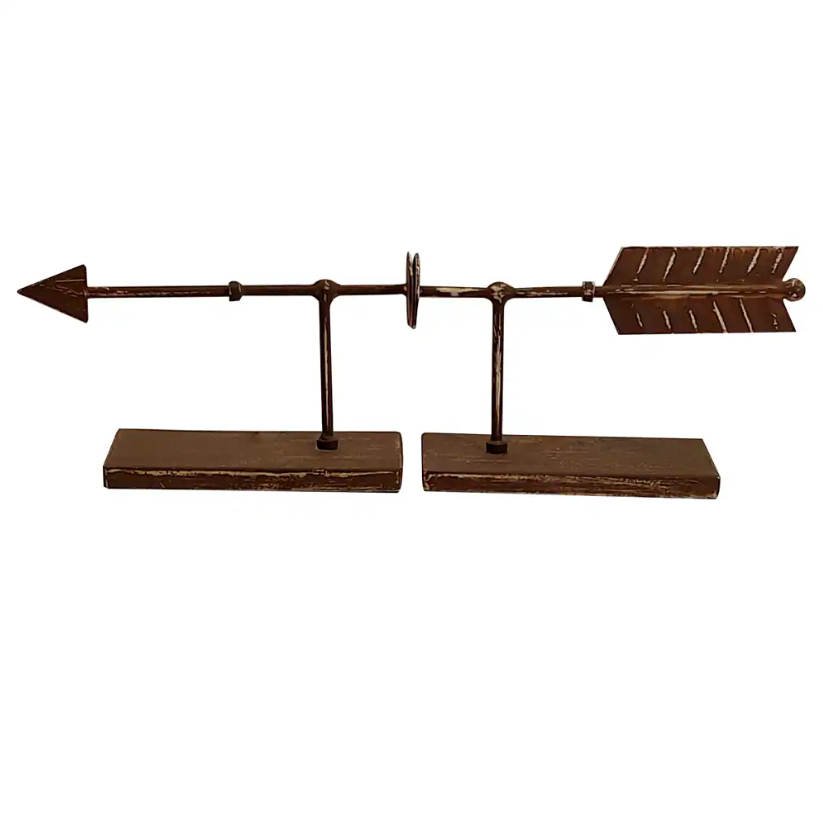 HD Designs Iron Arrow Bookends
2 pc