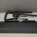 Snow Shovel with Wheels, Heavy Duty Snow Shovel for Driveway with Rotatable Handle, Efficient Snow Removal for Pavement (27.5inch)