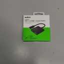 Belkin USB C to HDMI Adapter + USBC Charging Port to Charge While You Display, Supports 4K UHD Video, Passthrough Power up to 60W for Connected Devices, Compatible with MacBook, iPad, Windows