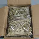 1000PCS Bamboo Cocktail Picks 4.7 Inch Bamboo Skewers Toothpicks for Appetizers,Charcuterie Accessories for Fruit, Charcuterie Boards, Party Drinks, BBQ Snacks - Reusable Fancy Toothpicks (Green)