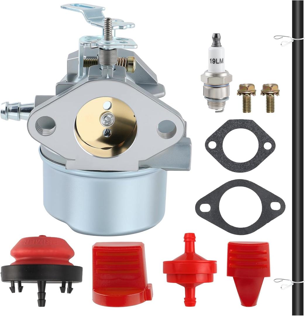 MOTOALL Carburetor 31AE665E118 for John Deere 826 Snow Blower for Troy-Bilt 8526 Storm 8.5HP 26" Snowblower Craftsman 247.88690 536.886260 Ariens 624E ST824 MTD 317E640F000