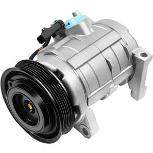 SCITOO AC Compressor with Clutch 2000-2007 for Chrysler Town & Country for Voyager for Dodge Caravan for Grand Caravan for Plymouth Grand Voyager for Voyager 3.3L 3.8L 5005441AD 5005440AA CO29001C