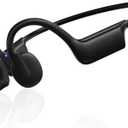 Bone Conduction Headphones, Wireless Bluetooth Open-Ear Sports Headphones with Mic, Type-C Quick Charging Long Battery Life, Upgrade Waterproof Earphones for Running, Walking, Cycling, Workout, Gift