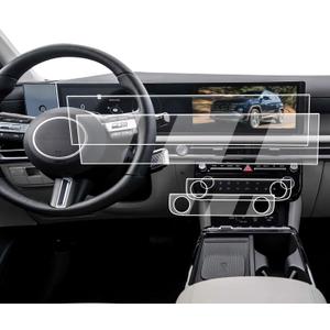 2025 Tucson Screen Protector - For 2025 Tucson(SEL/SEL Convenience/XRT/Limited) 12.3-Inch Integrated Screen+Air Conditioner - 4 Pcs Nano Film For 2025 Tucson/Hybrid & 2025 Santa Cruz Accessories 2025 Tucson Screen Protector - For 2025 Tucson(SEL/SEL Convenience/XRT/Limited) 12.3-Inch Integrated Screen+Air Conditioner - 4 Pcs Nano Film For 2025 Tucson/Hybrid & 2025 Santa Cruz Accessories