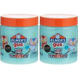 ELMER'S Night OWL PRE Made Slime (Pack of 2)