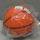 Silent Basketball-Size 7 (29.5") Upgrade Dribble Dream Silent Basketball, Grooved Airless Foam Technology for Soundless for Foam Indoor Training Ball for Various Indoor Activities (Orange)