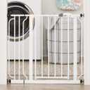 Regalo Safety 29"-38.5" Easy Step Baby Gate, Bottom of Stairs & Doorways
