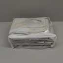 Guken Cream Linen Blackout Curtains 108 Inch Length 2 Panels Set for Living Room Bedroom Back Tab Thermal Insulated 100% Black Out Linen Drapes Room Darkening Window Curtains