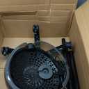 Hooded Hair Dryer, Standing Hair Dryer on Wheels, Sit Under Dryer with 3 Temperature Settings, for Salon, Spa or at Home Use Black