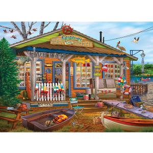 RoseArt - Chris Bigelow - Castaway Bait and Tackle - 1000 Piece Jigsaw Puzzle for Adults