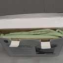 FreshCulture Pure Cotton Fitted Sheets Twin XL Size, 300 Thread Count Percale Sheets for Twin XL Size Bed, Soft & Breathable Cotton Sheets, Fits College Dorm Mattresses (Twin XL,Sage Green)