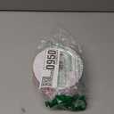 HUIHUANG Pink Velvet Wired Ribbon 2.5 inch Light Pink Velvet Ribbon with Pink Glitter Christmas Ribbons for Gift Wrapping, Christmas Tree Decoration, Bows, Wreaths, Garlands- Continuous 10 Yards