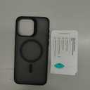 ESR for iPhone 15 Pro Max Case, Compatible with MagSafe, Military-Grade Protection, Yellowing Resistant, Scratch-Resistant Back, Magnetic Phone Case for iPhone 15 Pro Max, Classic Series,Frosted Black