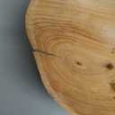 BTEOBFY Handmade Cedar Wooden Fruit Bowl & Basket  Solid Wood Kitchen Counter Organizer for Fruits, Vegetables Display  Rustic Farmhouse Decor with Artisan Carving (15x2.36x2.7 Inch)