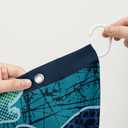 AILONEN Boys Dinosaur Shower Curtain 72" W*72" H for Bathroom,Cartoon Dinosaur Bathroom Shower for Kids Boys,Retro Blue Dinosaur Print Bath Curtain Polyester Waterproof Bathroom Curtain with 12 Hooks