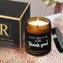 Thank You Candle, Small Thank You Gifts for Women, Small Thank You Gifts for Men, Gratitude Gifts for Colleagues, Appreciation Gifts for Her