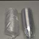 50 Pack 9 oz Disposable Clear Plastic Parfait Cups with Flat Lids, Yogurt Parfait, Putting Cups for Cake, Cold Drink, Ice Cream, Fruit, Salad | Disposable, Flat Lids, Yogurt Parfait, Putting Cups, for Cake, Cold Drink