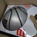 WILSON NBA Alliance Series Basketballs - Size 7 and Mini Size (White)