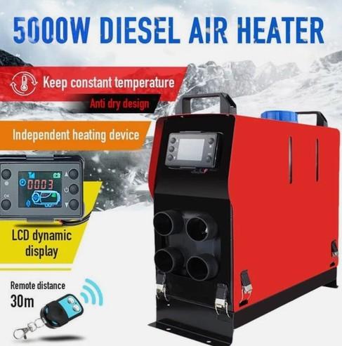 12V 24V 5KW Parking Car Home Air Heater Diesel Heater Integrated Diesel Heater