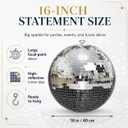 Youdepot 16-Inch Large Disco Ball Hanging Mirror Ball Decor