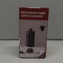 Portable Manual Coffee Grinder with 40 Adjustable Settings,Hand Coffee Bean Mill with 30g Capacity & Crank for Travel Camping Office Home(Ceramic)