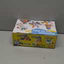 SpringFlower 0-3-6-12 Months Baby Toys, 5 in 1 Montessori Toys for Babies, Teething Toy & Stacking Building Block & Ring & Silicone Pull String, Sensory Development Baby Infant Toy, Gift for Babies