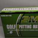 Putting Green Portable Indoor Putting matIncludes Putting Practice Ball, Wrinkle-Free Mat, and Solid Wood Construction,Office, Living Room, Golf Gift