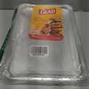 Glad Disposable Bakeware Aluminum Rectangular Cookie Sheets for Baking and Roasting, 12 Count-16" x 11" x 0.25" - Textured, Made from Aluminum - Baking Sheets, Baking Pans, Foil Cookie Sheet
