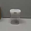 Airtight Food Storage Container, 44oz Moisture-Proof Canister with Measuring Spoon for Coffee, Protein Powder, Sugar, Flour, Cereal, Kitchen & Pantry Organization (1300ML) (Medium)