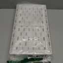 VERIFOST 1 Pack Under Sink Organizers and Storage, Double Sliding Kitchen Cabinet Organizer, 2 Tier Height Adjustable Countertop Organizer for Kitchen Bathroom Laundry, White