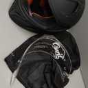 CYRIL Full Face Motorcycle Helmets for Adults Men & Women with Tinted and Clear Visor Meet Dot Approved (Large, Matte Black)